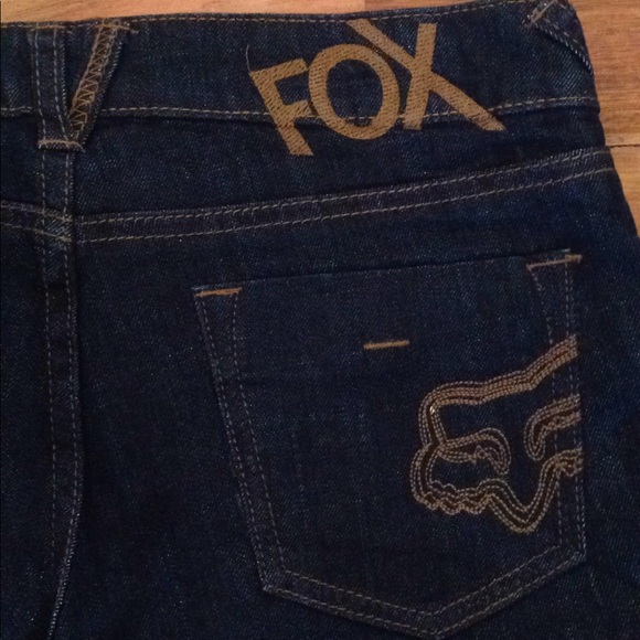 NWOT Fox Denim Shorts, Size 3 - Picture 3 of 5